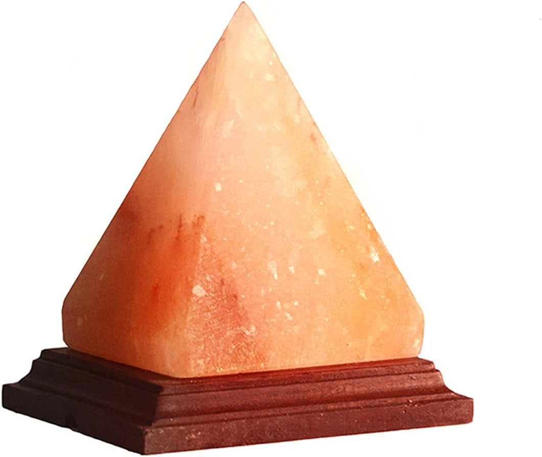 Salt Lamp Hymalain Pink Salt Lamp Sea Salt Lamp Pink Salt Lamp Salt Rock Lamp 7- Growing Color, Pyramidl Shape